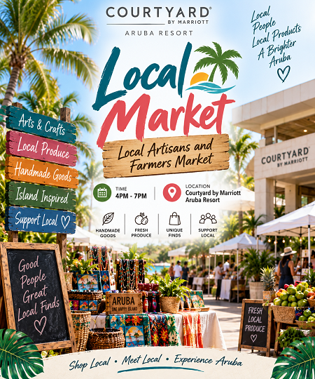 Local Market at Courtyard by Marriott Aruba Resort