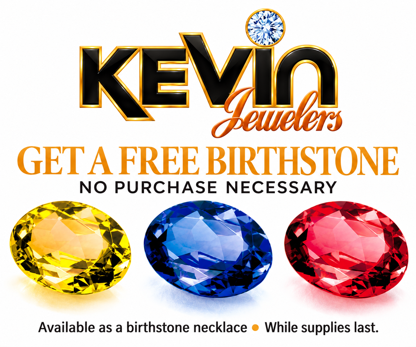 Get A Free Birthstone No Purchase Necessary