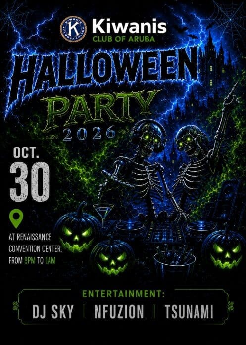 Kiwanis Club of Aruba Halloween Fundraising Gala